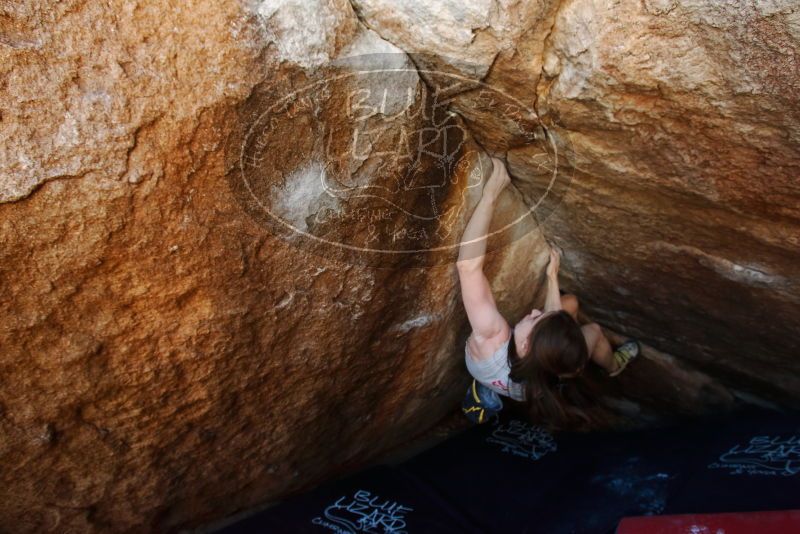 Bouldering in Hueco Tanks on 03/29/2019 with Blue Lizard Climbing and Yoga

Filename: SRM_20190329_1116461.jpg
Aperture: f/5.6
Shutter Speed: 1/200
Body: Canon EOS-1D Mark II
Lens: Canon EF 16-35mm f/2.8 L