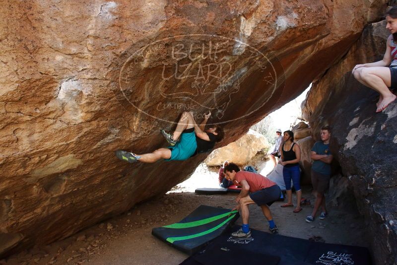 Bouldering in Hueco Tanks on 03/29/2019 with Blue Lizard Climbing and Yoga
Filename: SRM_20190329_1212530.jpg
Aperture: f/5.6
Shutter Speed: 1/320
Body: Canon EOS-1D Mark II
Lens: Canon EF 16-35mm f/2.8 L