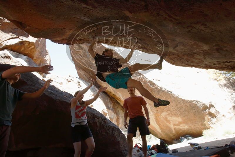 Bouldering in Hueco Tanks on 03/29/2019 with Blue Lizard Climbing and Yoga

Filename: SRM_20190329_1216240.jpg
Aperture: f/5.6
Shutter Speed: 1/400
Body: Canon EOS-1D Mark II
Lens: Canon EF 16-35mm f/2.8 L