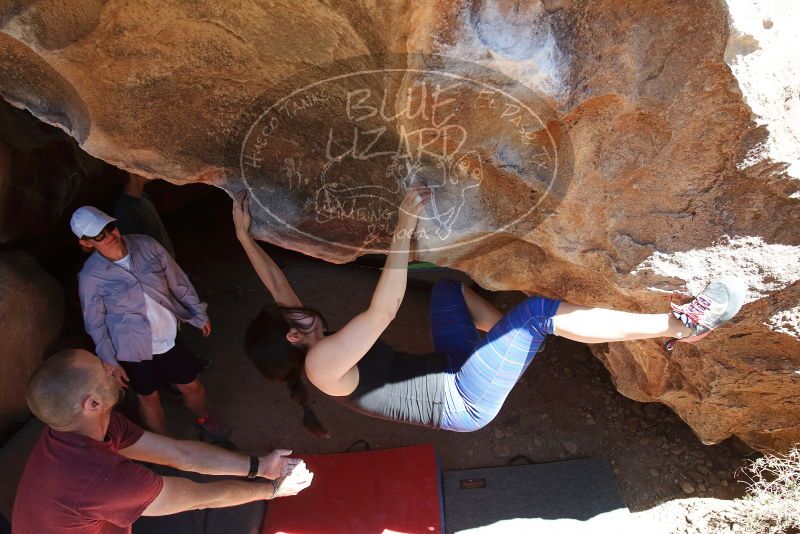 Bouldering in Hueco Tanks on 03/29/2019 with Blue Lizard Climbing and Yoga
Filename: SRM_20190329_1219190.jpg
Aperture: f/5.6
Shutter Speed: 1/400
Body: Canon EOS-1D Mark II
Lens: Canon EF 16-35mm f/2.8 L