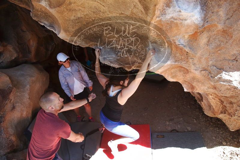Bouldering in Hueco Tanks on 03/29/2019 with Blue Lizard Climbing and Yoga

Filename: SRM_20190329_1220351.jpg
Aperture: f/5.6
Shutter Speed: 1/250
Body: Canon EOS-1D Mark II
Lens: Canon EF 16-35mm f/2.8 L