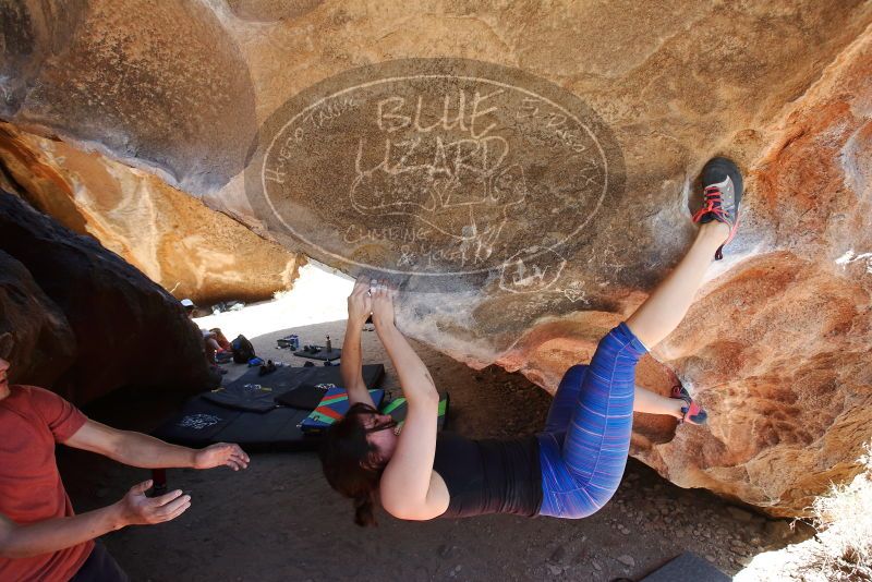 Bouldering in Hueco Tanks on 03/29/2019 with Blue Lizard Climbing and Yoga

Filename: SRM_20190329_1305001.jpg
Aperture: f/5.6
Shutter Speed: 1/320
Body: Canon EOS-1D Mark II
Lens: Canon EF 16-35mm f/2.8 L