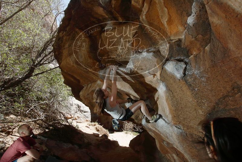 Bouldering in Hueco Tanks on 03/29/2019 with Blue Lizard Climbing and Yoga
Filename: SRM_20190329_1439180.jpg
Aperture: f/5.6
Shutter Speed: 1/250
Body: Canon EOS-1D Mark II
Lens: Canon EF 16-35mm f/2.8 L