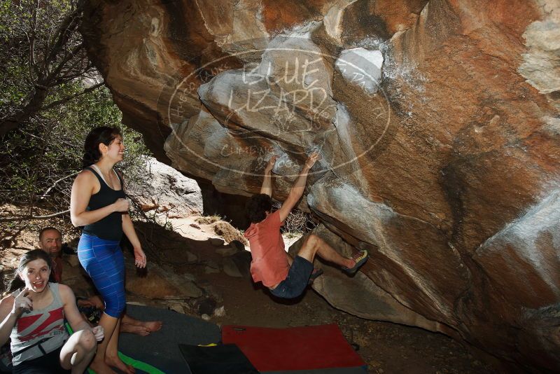 Bouldering in Hueco Tanks on 03/29/2019 with Blue Lizard Climbing and Yoga

Filename: SRM_20190329_1446280.jpg
Aperture: f/5.6
Shutter Speed: 1/250
Body: Canon EOS-1D Mark II
Lens: Canon EF 16-35mm f/2.8 L