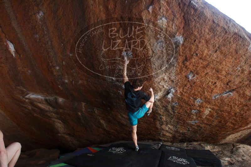 Bouldering in Hueco Tanks on 03/29/2019 with Blue Lizard Climbing and Yoga

Filename: SRM_20190329_1604000.jpg
Aperture: f/5.6
Shutter Speed: 1/250
Body: Canon EOS-1D Mark II
Lens: Canon EF 16-35mm f/2.8 L
