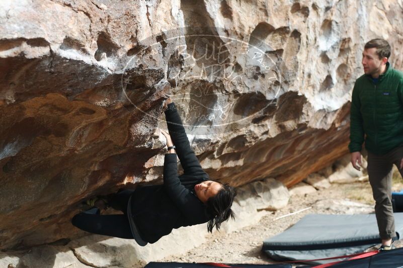 Bouldering in Hueco Tanks on 03/30/2019 with Blue Lizard Climbing and Yoga

Filename: SRM_20190330_0940480.jpg
Aperture: f/4.0
Shutter Speed: 1/500
Body: Canon EOS-1D Mark II
Lens: Canon EF 50mm f/1.8 II