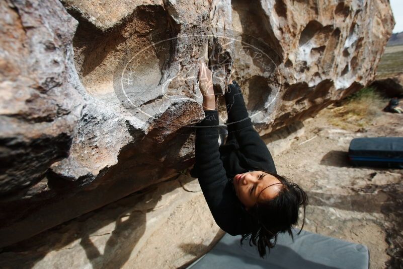 Bouldering in Hueco Tanks on 03/30/2019 with Blue Lizard Climbing and Yoga

Filename: SRM_20190330_0956480.jpg
Aperture: f/5.6
Shutter Speed: 1/400
Body: Canon EOS-1D Mark II
Lens: Canon EF 16-35mm f/2.8 L