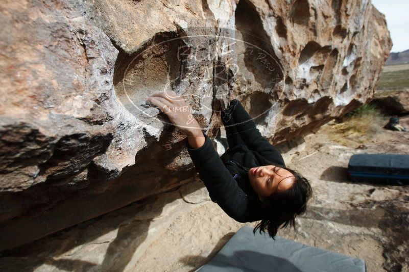 Bouldering in Hueco Tanks on 03/30/2019 with Blue Lizard Climbing and Yoga

Filename: SRM_20190330_0956500.jpg
Aperture: f/5.6
Shutter Speed: 1/400
Body: Canon EOS-1D Mark II
Lens: Canon EF 16-35mm f/2.8 L