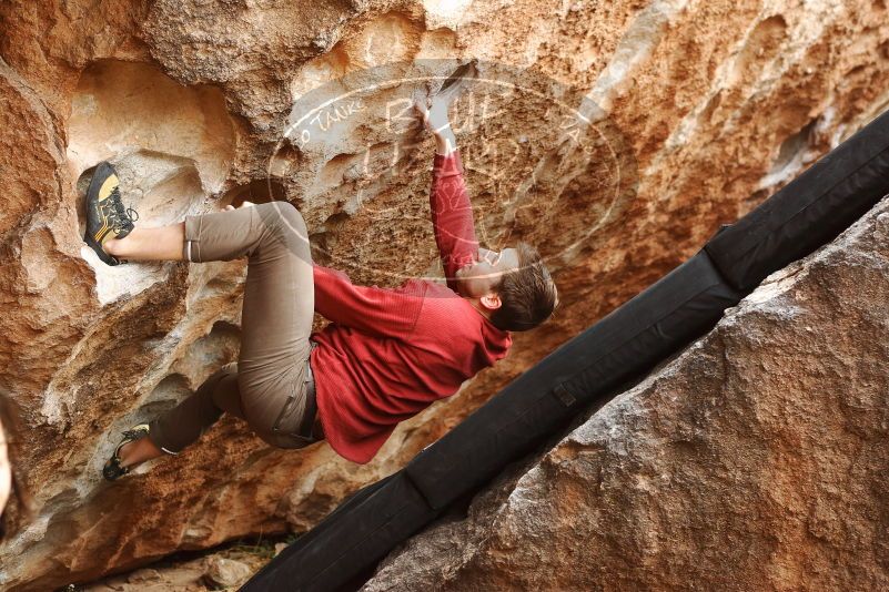 Bouldering in Hueco Tanks on 03/30/2019 with Blue Lizard Climbing and Yoga

Filename: SRM_20190330_1156560.jpg
Aperture: f/4.0
Shutter Speed: 1/400
Body: Canon EOS-1D Mark II
Lens: Canon EF 50mm f/1.8 II