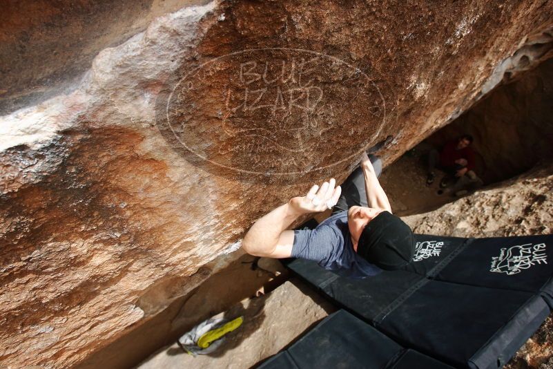 Bouldering in Hueco Tanks on 03/30/2019 with Blue Lizard Climbing and Yoga

Filename: SRM_20190330_1442211.jpg
Aperture: f/5.6
Shutter Speed: 1/250
Body: Canon EOS-1D Mark II
Lens: Canon EF 16-35mm f/2.8 L