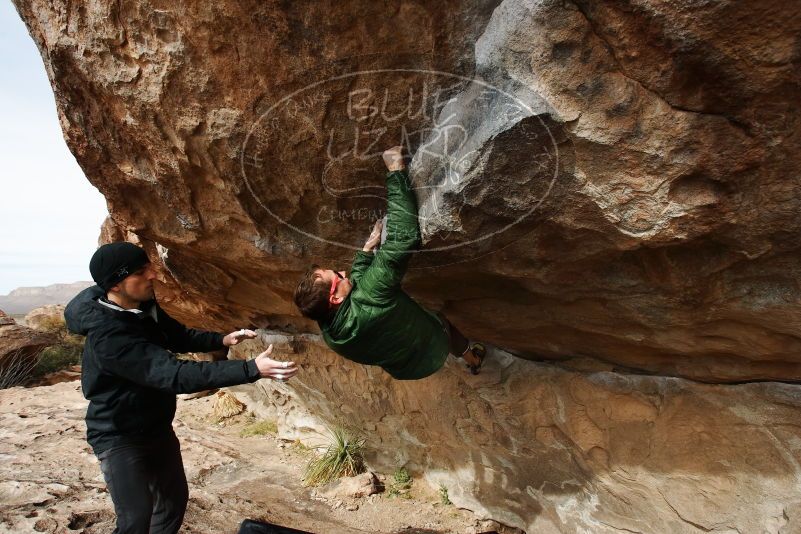 Bouldering in Hueco Tanks on 03/30/2019 with Blue Lizard Climbing and Yoga

Filename: SRM_20190330_1611060.jpg
Aperture: f/5.6
Shutter Speed: 1/320
Body: Canon EOS-1D Mark II
Lens: Canon EF 16-35mm f/2.8 L