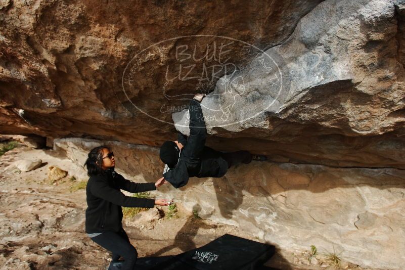 Bouldering in Hueco Tanks on 03/30/2019 with Blue Lizard Climbing and Yoga

Filename: SRM_20190330_1629590.jpg
Aperture: f/5.6
Shutter Speed: 1/400
Body: Canon EOS-1D Mark II
Lens: Canon EF 16-35mm f/2.8 L