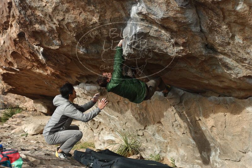 Bouldering in Hueco Tanks on 03/30/2019 with Blue Lizard Climbing and Yoga
Filename: SRM_20190330_1644250.jpg
Aperture: f/4.0
Shutter Speed: 1/400
Body: Canon EOS-1D Mark II
Lens: Canon EF 50mm f/1.8 II