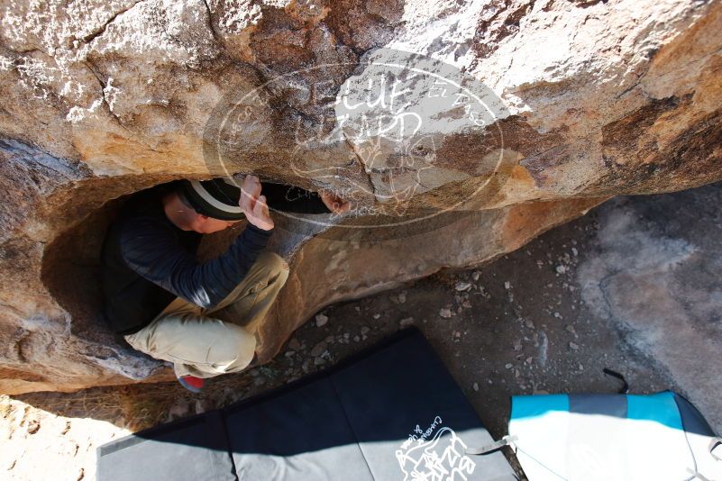 Bouldering in Hueco Tanks on 03/31/2019 with Blue Lizard Climbing and Yoga

Filename: SRM_20190331_1106560.jpg
Aperture: f/5.6
Shutter Speed: 1/250
Body: Canon EOS-1D Mark II
Lens: Canon EF 16-35mm f/2.8 L