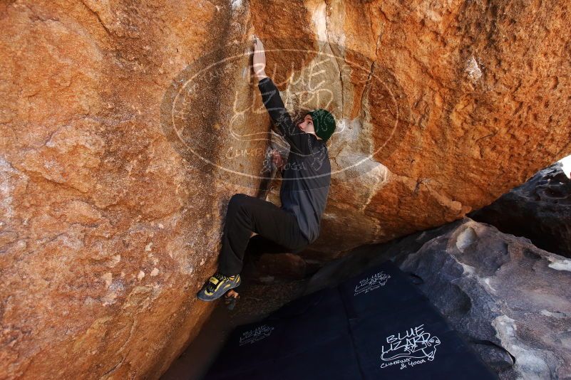 Bouldering in Hueco Tanks on 03/31/2019 with Blue Lizard Climbing and Yoga

Filename: SRM_20190331_1208090.jpg
Aperture: f/5.6
Shutter Speed: 1/250
Body: Canon EOS-1D Mark II
Lens: Canon EF 16-35mm f/2.8 L
