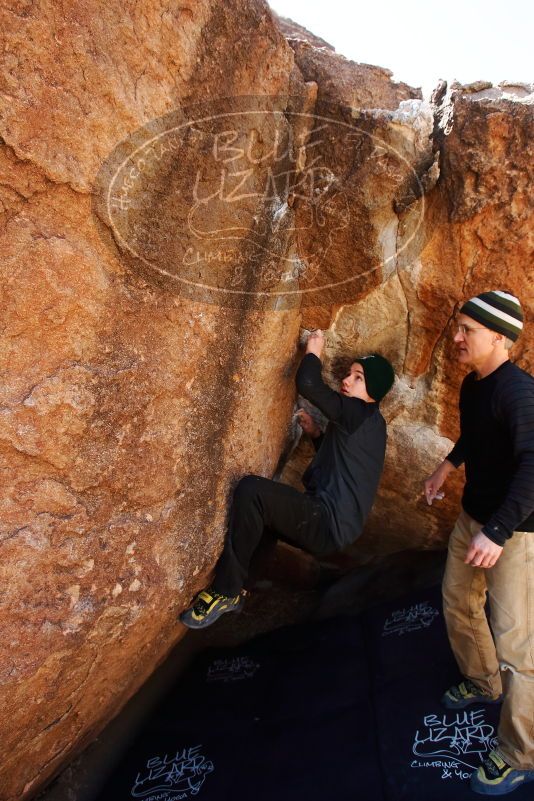 Bouldering in Hueco Tanks on 03/31/2019 with Blue Lizard Climbing and Yoga

Filename: SRM_20190331_1215530.jpg
Aperture: f/5.6
Shutter Speed: 1/250
Body: Canon EOS-1D Mark II
Lens: Canon EF 16-35mm f/2.8 L