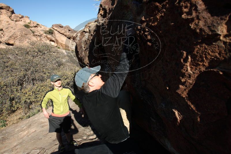 Bouldering in Hueco Tanks on 03/31/2019 with Blue Lizard Climbing and Yoga

Filename: SRM_20190331_1652110.jpg
Aperture: f/5.6
Shutter Speed: 1/250
Body: Canon EOS-1D Mark II
Lens: Canon EF 16-35mm f/2.8 L
