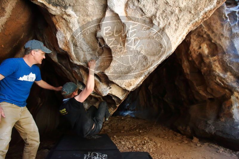 Bouldering in Hueco Tanks on 04/05/2019 with Blue Lizard Climbing and Yoga

Filename: SRM_20190405_1245320.jpg
Aperture: f/4.0
Shutter Speed: 1/160
Body: Canon EOS-1D Mark II
Lens: Canon EF 16-35mm f/2.8 L