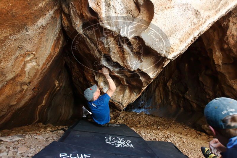 Bouldering in Hueco Tanks on 04/05/2019 with Blue Lizard Climbing and Yoga
Filename: SRM_20190405_1259370.jpg
Aperture: f/4.0
Shutter Speed: 1/100
Body: Canon EOS-1D Mark II
Lens: Canon EF 16-35mm f/2.8 L