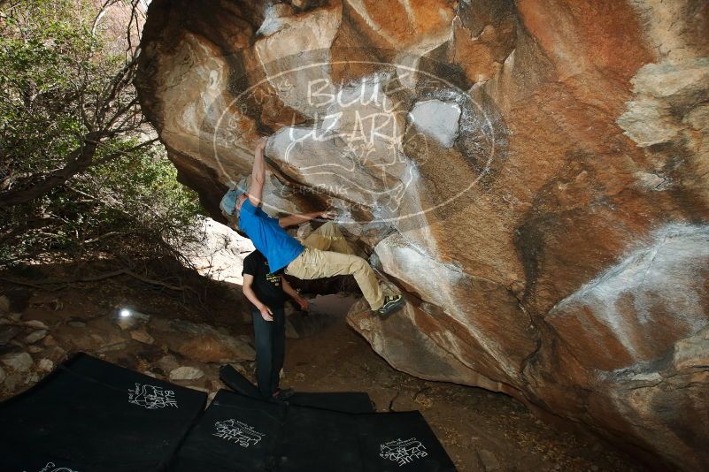 Bouldering in Hueco Tanks on 04/05/2019 with Blue Lizard Climbing and Yoga

Filename: SRM_20190405_1641030.jpg
Aperture: f/5.6
Shutter Speed: 1/250
Body: Canon EOS-1D Mark II
Lens: Canon EF 16-35mm f/2.8 L