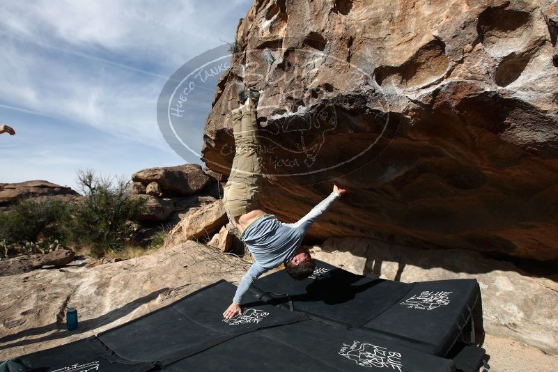 Bouldering in Hueco Tanks on 04/06/2019 with Blue Lizard Climbing and Yoga

Filename: SRM_20190406_0932160.jpg
Aperture: f/5.6
Shutter Speed: 1/320
Body: Canon EOS-1D Mark II
Lens: Canon EF 16-35mm f/2.8 L