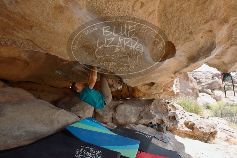 Bouldering in Hueco Tanks on 04/13/2019 with Blue Lizard Climbing and Yoga
Filename: SRM_20190413_1151580.jpg
Aperture: f/5.6
Shutter Speed: 1/200
Body: Canon EOS-1D Mark II
Lens: Canon EF 16-35mm f/2.8 L