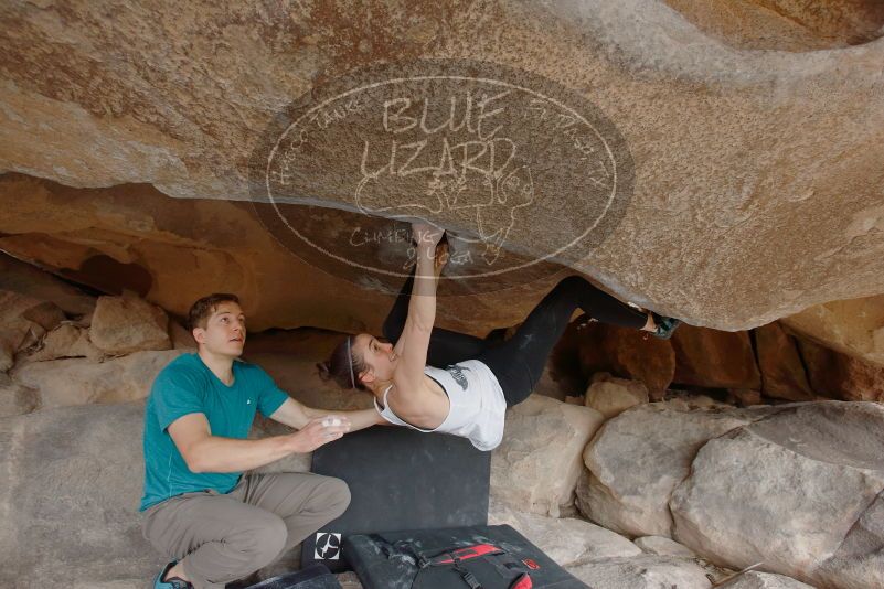 Bouldering in Hueco Tanks on 04/13/2019 with Blue Lizard Climbing and Yoga

Filename: SRM_20190413_1239150.jpg
Aperture: f/5.6
Shutter Speed: 1/250
Body: Canon EOS-1D Mark II
Lens: Canon EF 16-35mm f/2.8 L