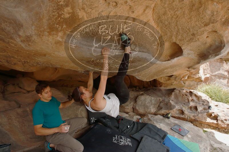 Bouldering in Hueco Tanks on 04/13/2019 with Blue Lizard Climbing and Yoga

Filename: SRM_20190413_1255150.jpg
Aperture: f/5.6
Shutter Speed: 1/400
Body: Canon EOS-1D Mark II
Lens: Canon EF 16-35mm f/2.8 L
