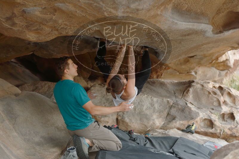 Bouldering in Hueco Tanks on 04/13/2019 with Blue Lizard Climbing and Yoga

Filename: SRM_20190413_1310390.jpg
Aperture: f/4.0
Shutter Speed: 1/250
Body: Canon EOS-1D Mark II
Lens: Canon EF 50mm f/1.8 II