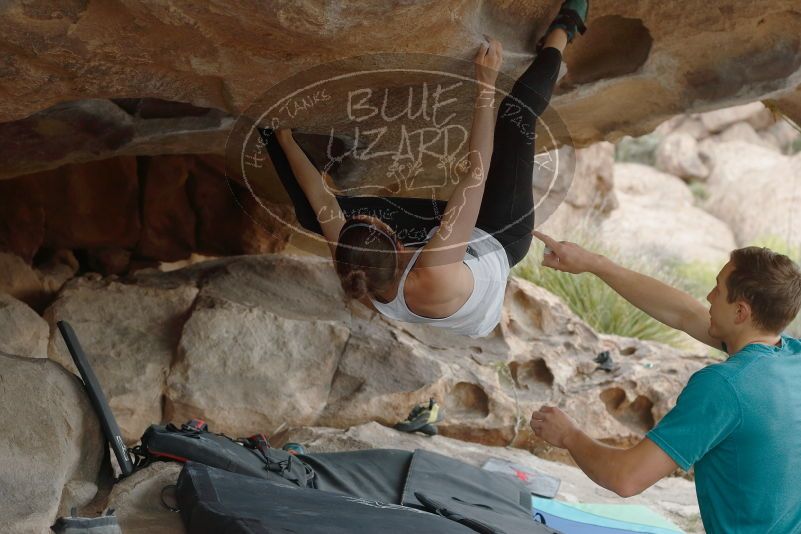 Bouldering in Hueco Tanks on 04/13/2019 with Blue Lizard Climbing and Yoga
Filename: SRM_20190413_1311110.jpg
Aperture: f/4.0
Shutter Speed: 1/500
Body: Canon EOS-1D Mark II
Lens: Canon EF 50mm f/1.8 II
